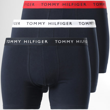 Tommy Hilfiger - Set di 3 boxer 2326 blu navy