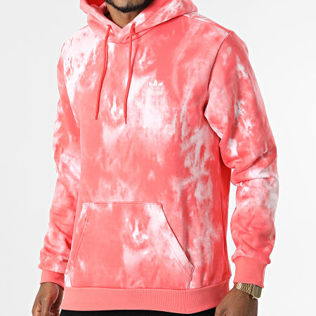 Adidas Originals Sweat Capuche Tye Die HE9438 Rose Ryses