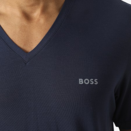 BOSS - Tee Shirt Comfort 50469579 Bleu Marine