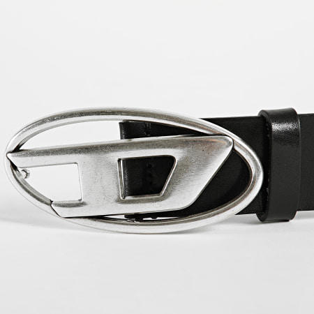Diesel - Cinturón de cuero X08516 Negro