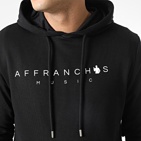 Affranchis Music - Logo musicale Tuta da ginnastica Franks bianca e nera