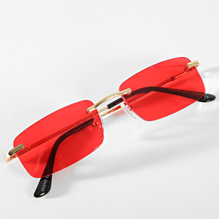 Frilivin - Gafas de sol rojas
