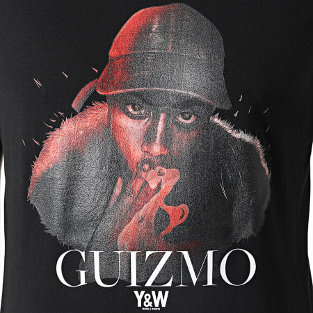 Y et W - Tee Shirt Recto Noir
