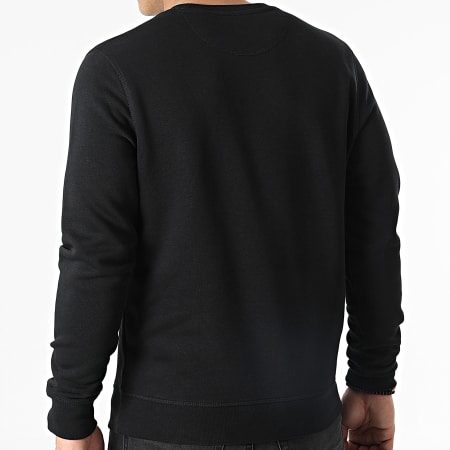 Sale Môme Paris - Sudadera con logo reflectante y cuello redondo Negro Plata