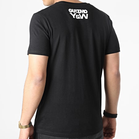 Y et W - Tee Shirt Recto Noir