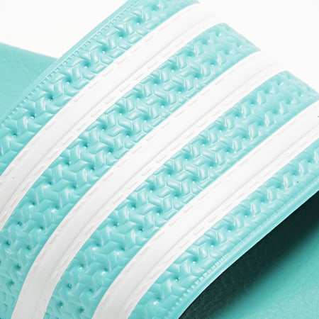 Adidas Originals - Claquettes Adilette GY1313 Semi Mint Rush Cloud White