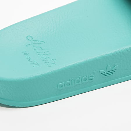 Adidas Originals - Claquettes Adilette GY1313 Semi Mint Rush Cloud White
