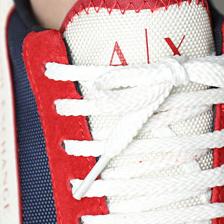 Armani Exchange - Sneakers XUX083 XV263 Bianco sporco Rosso Blu