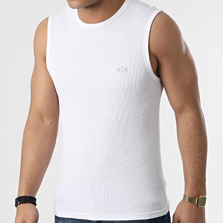 Armani Exchange - Camiseta de tirantes 957021-CC515 Blanca