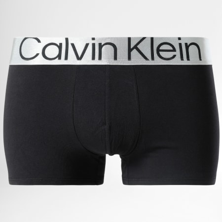 Calvin Klein - Set di 3 boxer Reconsidered Steel NB3130A Nero Argento