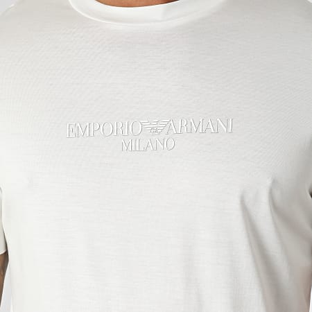 Emporio Armani - Camiseta 3L1TCF-1JUVZ Blanca