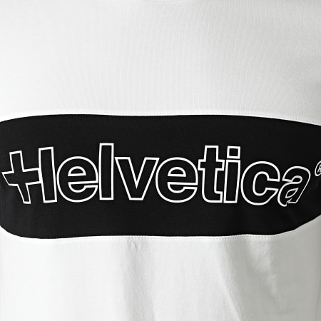 Helvetica - Maglietta Lutece Bianco