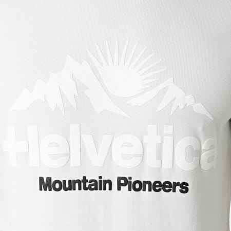 Helvetica - Tee Shirt Croisic Blanc