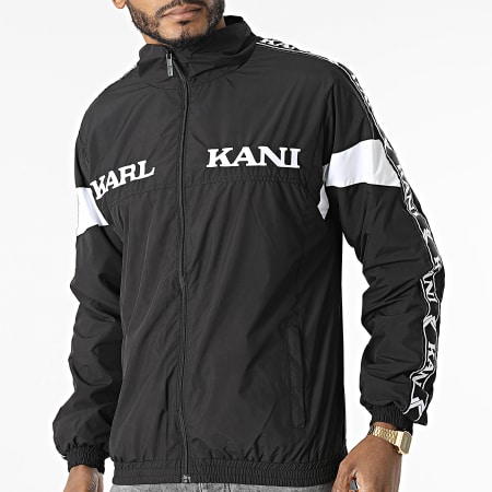Karl Kani - Retro Tape Zip Jacket Negro