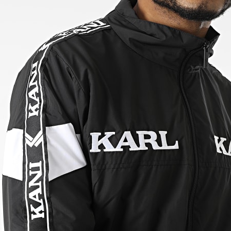 Karl Kani - Retro Tape Zip Jacket Negro
