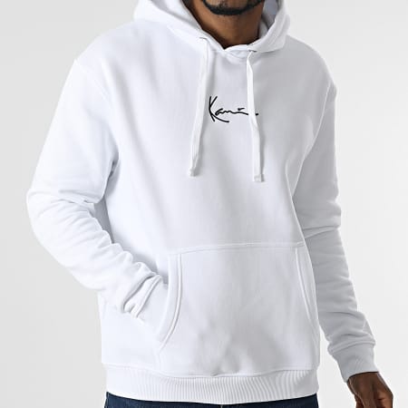 Karl Kani Sudadera con capucha Small Signature Blanco Ryses