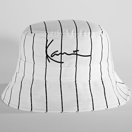 Karl Kani - Bob Signature Gessato Bianco