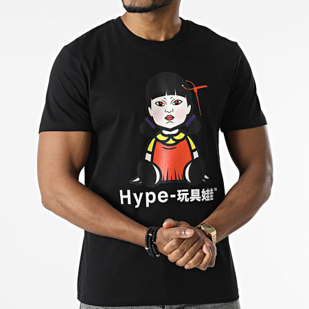 Luxury Lovers - Camiseta Hype Doll Negra