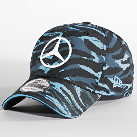 New Era - 9Forty Mercedes Formula E Cappello mimetico Blu Nero