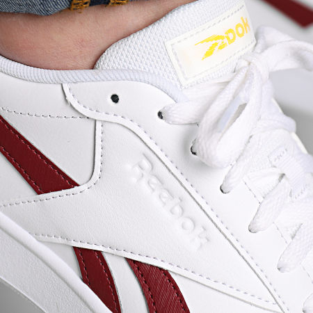 Reebok - Royal Techque Sneakers GW2604 Footwear Bianco Claret Borgogna Giallo