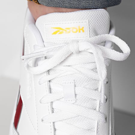 Reebok - Royal Techque Sneakers GW2604 Footwear Bianco Claret Borgogna Giallo
