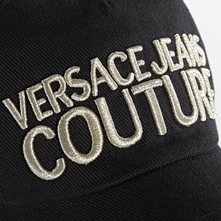 Versace Jeans Couture - Gorra 72YAZK10 Negro Oro