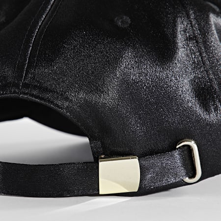 Versace Jeans Couture - Gorra de raso 72YAZK12 Negra