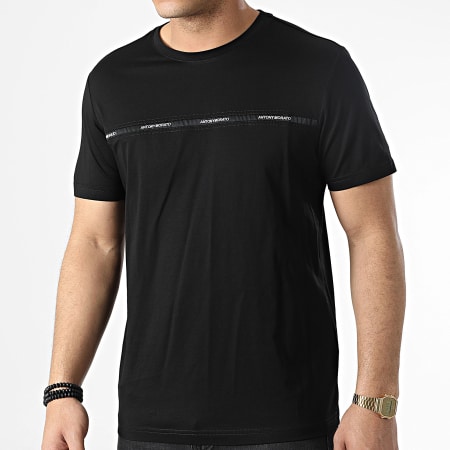 Antony Morato - Camiseta MMKS02099 Negro