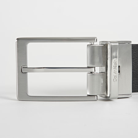 Calvin Klein - Cintura regolabile reversibile CK Sleek 8263 nero