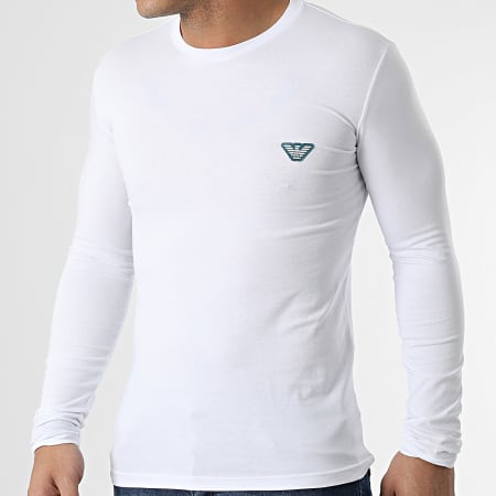 Emporio Armani - Maglietta a maniche lunghe 111023-2R512 Bianco