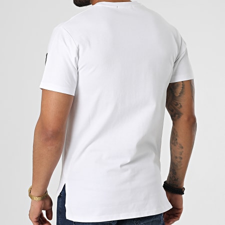 John H - T125 Camiseta blanca oversize
