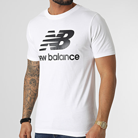 New Balance - Maglietta MT01575 Bianco