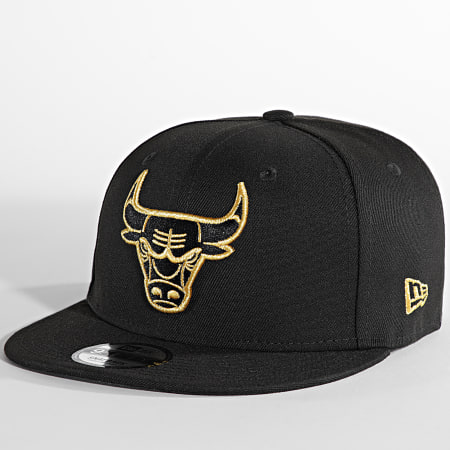 New Era - Chicago Bulls 9Fifty Repreve Snapback Cap Negro Oro