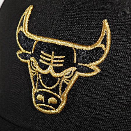 New Era - Chicago Bulls 9Fifty Repreve Snapback Cap Negro Oro