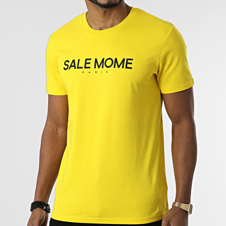 Sale Môme Paris - Tee Shirt Lion Jaune Noir