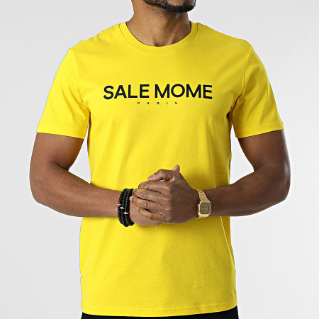 Sale Môme Paris - Maglietta Lion Yellow Black