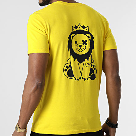 Sale Môme Paris - Maglietta Lion Yellow Black