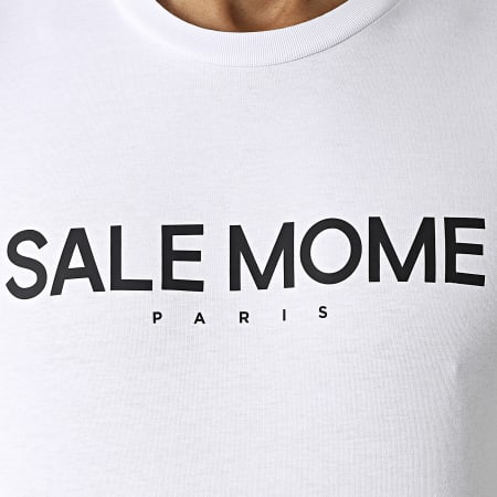 Sale Môme Paris - Tee Shirt Lion Blanc Noir