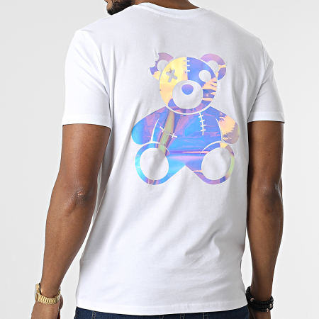 Sale Môme Paris - Camiseta Holo Laser Teddy Blanco