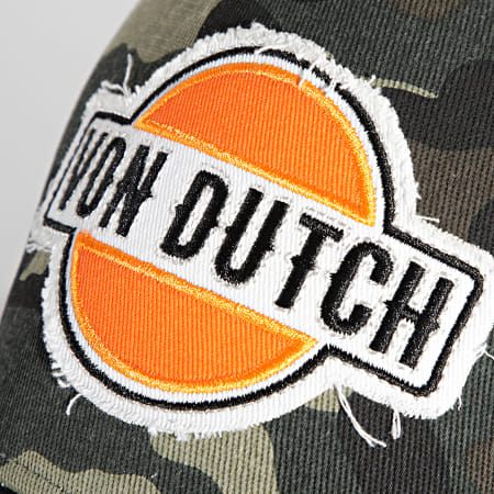Von Dutch - Aban Cappello Trucker Verde Khaki Camouflage