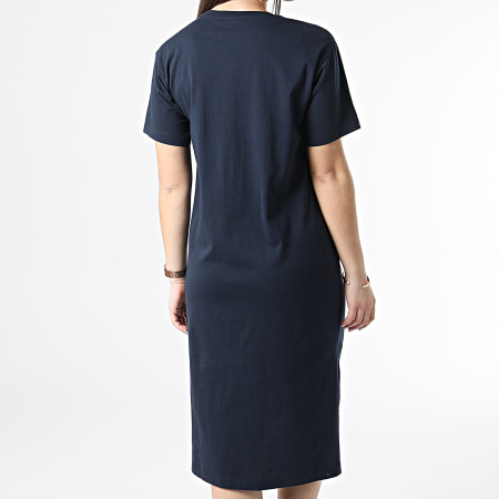 Champion Vestito donna oversize con T shirt 114890 blu navy Ryses