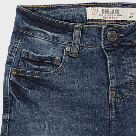Deeluxe - Kurt Bambini Pantaloncini jeans slim Blu Denim