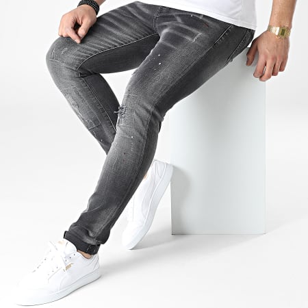 Ikao - Jeans skinny L6011 Nero