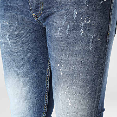 Ikao - L6008 Jeans skinny in denim blu