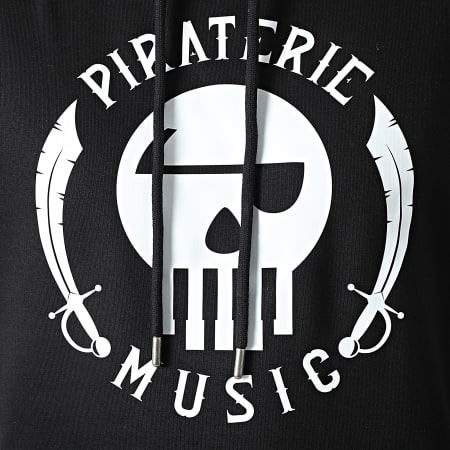 Piraterie Music - Ensemble De Survetement Logo Noir Blanc