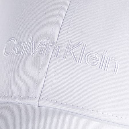 Calvin Klein - Casquette Double Line Embro 8249 Blanc