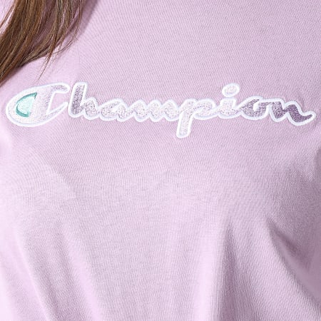 Champion - Camiseta mujer 115351 Morada