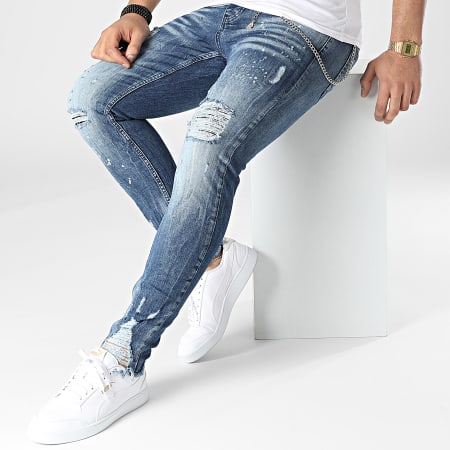 Classic Series - Jeans slim DHZ-3699 Blu Denim