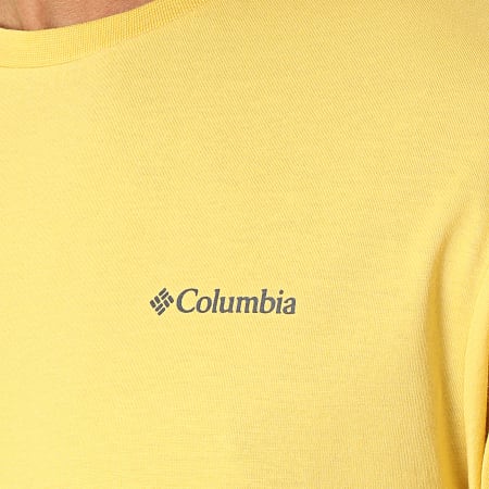 Columbia - Tee Shirt North Cascades 1834041 Jaune