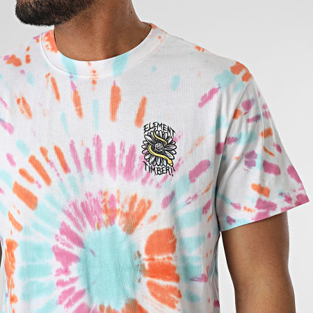 Tie dye deals camiseta blanca